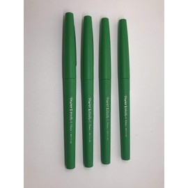 Papermate Flair Original Felt-Tip Writing Pens 1 mm Width Ink Colour Green Case of 4