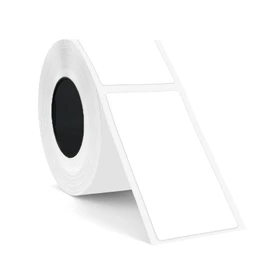 SUPVAN KATASYMBOL T50M Pro/Plus Label Tape Paper, Waterproof Labels for Home, School, Office, 40 mm x 80 mm, 100 Labels/Roll, Black on White