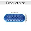 Bojueshaw Swimming Goggles Case,Breathable Zip Storage Pouch with Drainage Holes,Protective