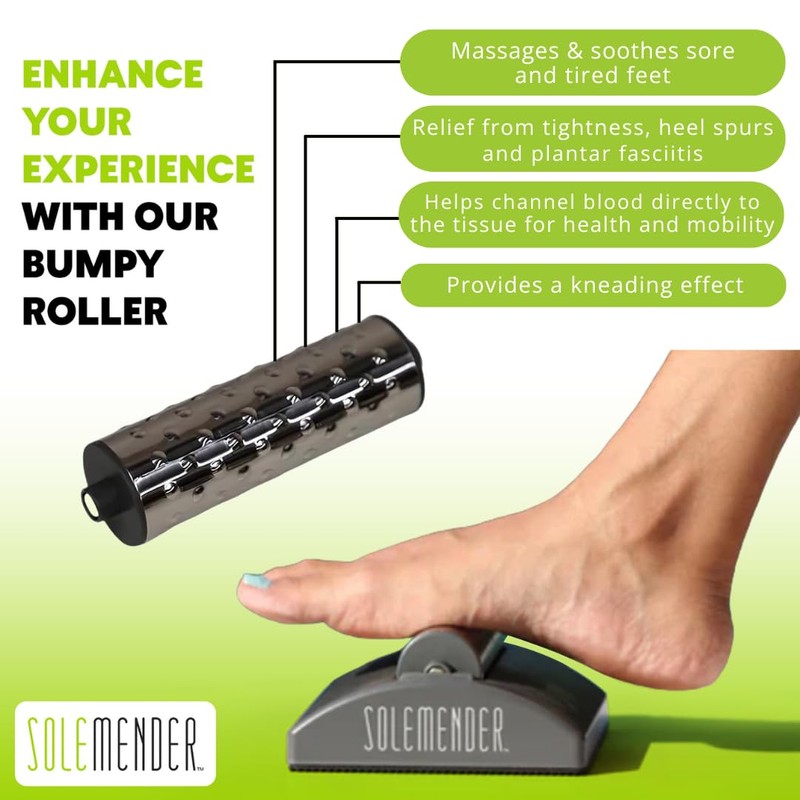 Solemender Replacement Foot Massage Roller to Soothe Foot Pain &