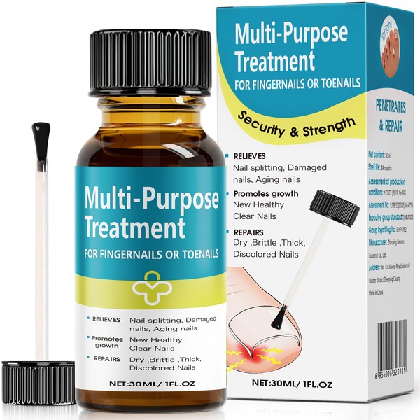 Nail Renewal Serum Botanical Blend for Stronger Toenails & Fingernails