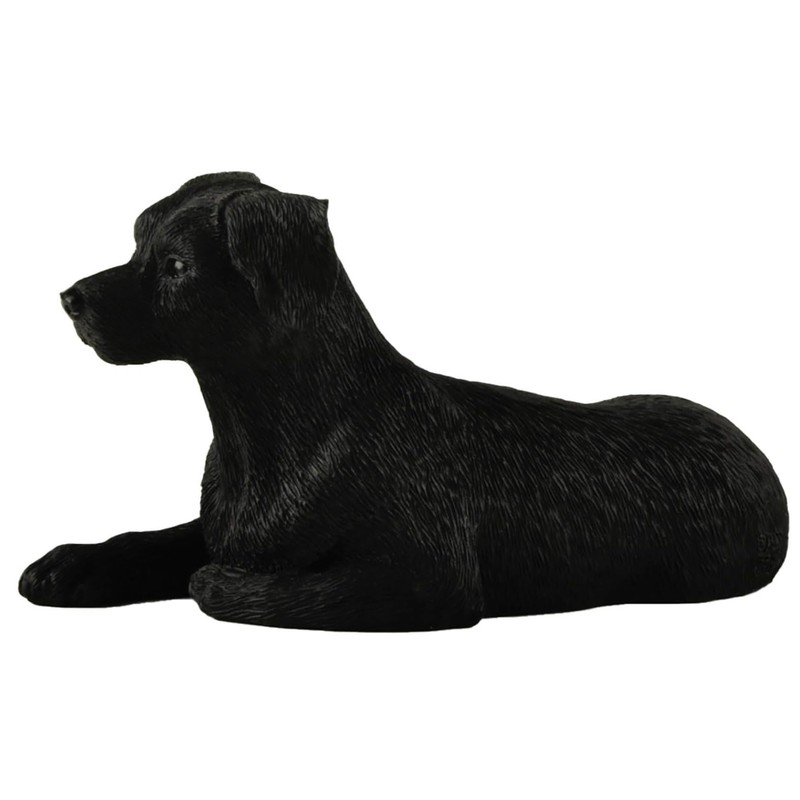 JFSM INC. 6" Black Labrador Dog Figurine