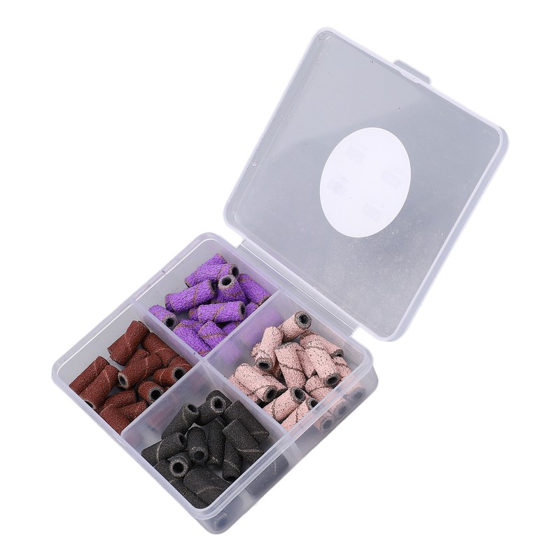 60PCS Drill Sanding Band Effective Dead Skin and Calluses Removal