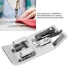 15 Pcs Overlock Presser Foot Universal Stainless Steel Snap On