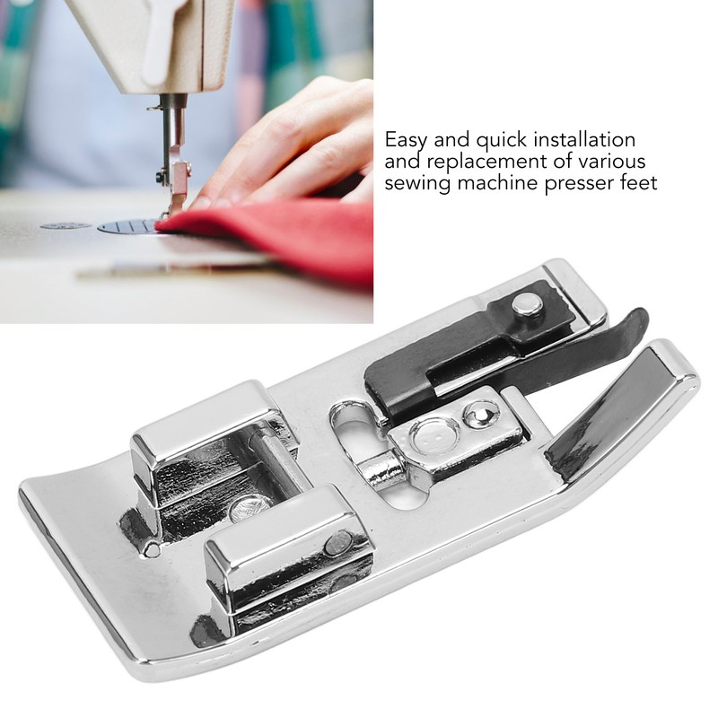 15 Pcs Overlock Presser Foot Universal Stainless Steel Snap On