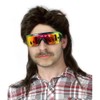 ByouByou Mullet Wigs for Men 80s Costumes Fancy Party Accessory