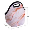 CM Soft Neoprene Tote Picnic Bag Lunch Container Box Organizer