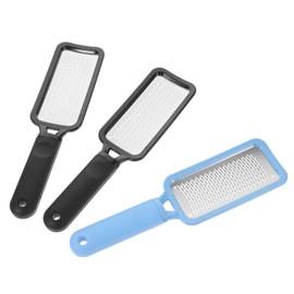 minkissy Foot Scraper Dead Skin Remover 3pcs Stainless Steel Foot File for Callus Removal and Smooth Skin Accessory