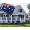 2×3 FT Australia Flag,Medium 60×90 CM Australian Outdoor Banner,100D Decor,Doube