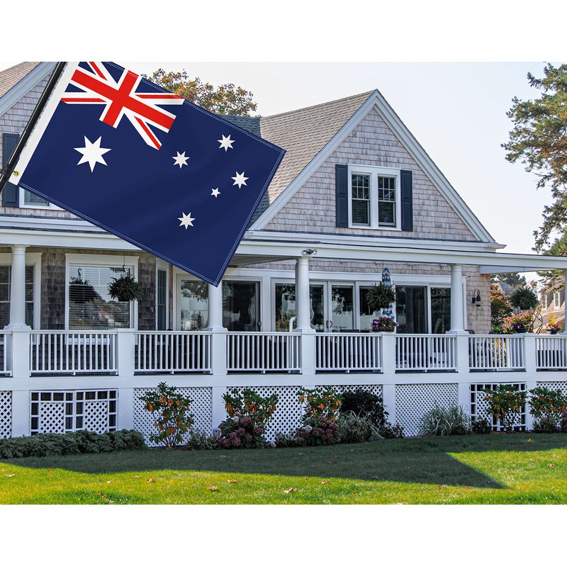 2×3 FT Australia Flag,Medium 60×90 CM Australian Outdoor Banner,100D Decor,Doube