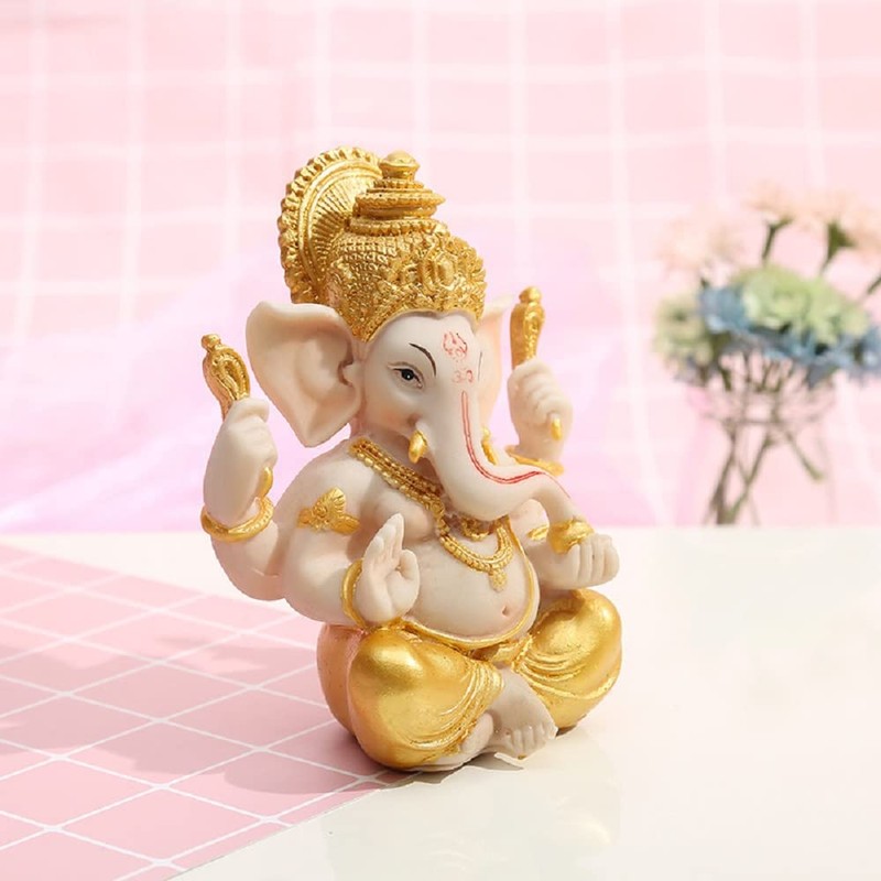 [Myth Square] Ganesha Statue Ganati Statue Indian Hindu God Feng