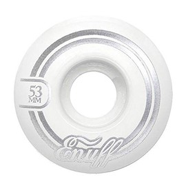Enuff Skateboards Enuff Refresher II Wheels Unisex Adults ENU520, unisex_adult, ENU520, White (white), 52 mm