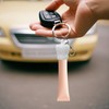 BRDXOOL 2 Pieces Lip Gloss Keychain Cap - Fit for