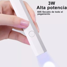 Lampara Uñas Led Uv Profesional Mini Secador De Portátil                                                                                              
