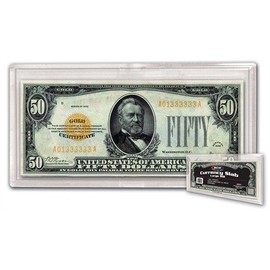 BCW Deluxe Large Bill Currency Slab - 3 ct