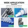 Stainless Steel Aperture Ruler Taper Gauge, Full Round Dia Scale