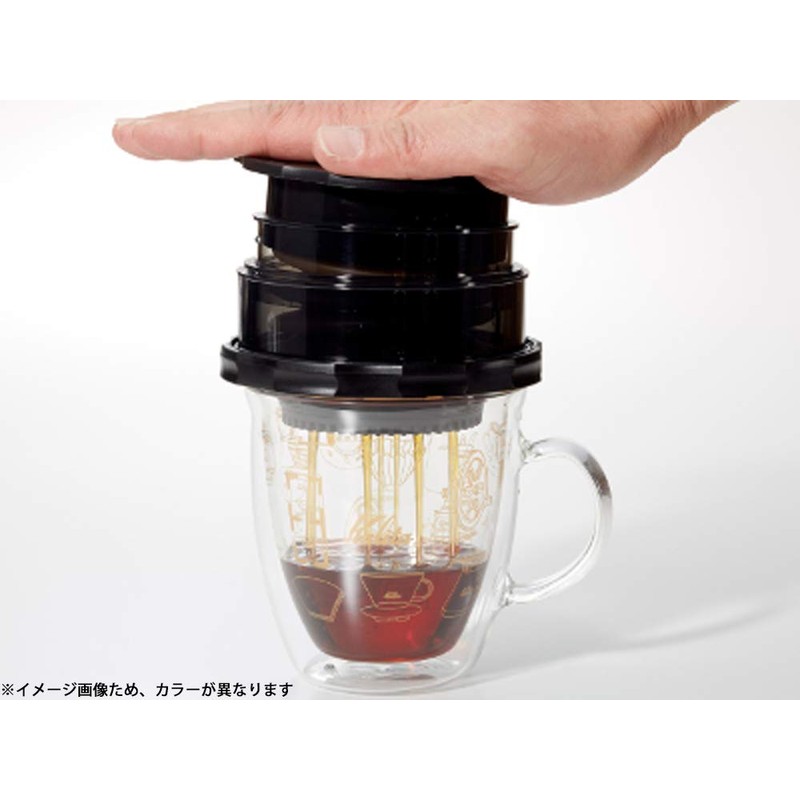 Kalita Coffee Press 220cc Outdoor KOMPACT Red #04131