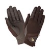 LeMieux Pro Mesh Horse Riding Gloves - Brown Small