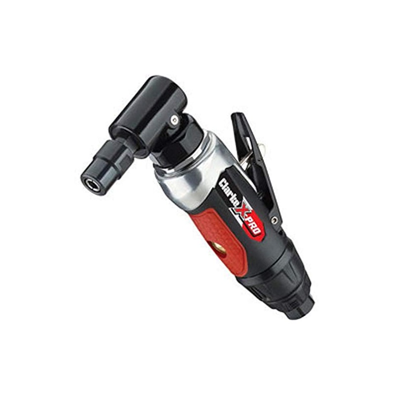 Clarke X-Pro CAT143 Professional 1/4" Right Angle Die Grinder,Black