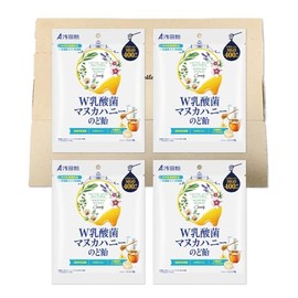浅田飴 W乳酸菌マヌカハニーのど飴 60g ×4袋セット PSJBOX のど飴