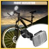 BULLSPANN 10pcs Bicycle Front Rear Reflector Kit Mountain Bike Safety