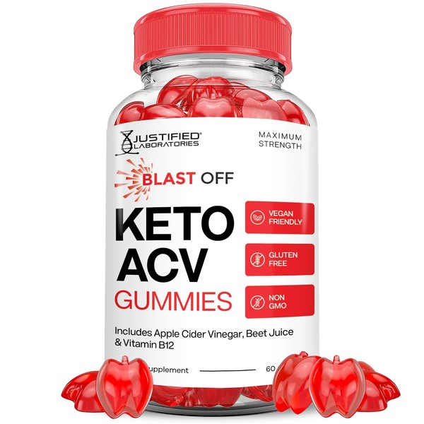 Justified Laboratories Blast Keto ACV Gummies Advanced Formula 1000MG Blast