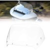 Protek 10" Clear Fairing Windshield For 2023-up Harley CVO Road