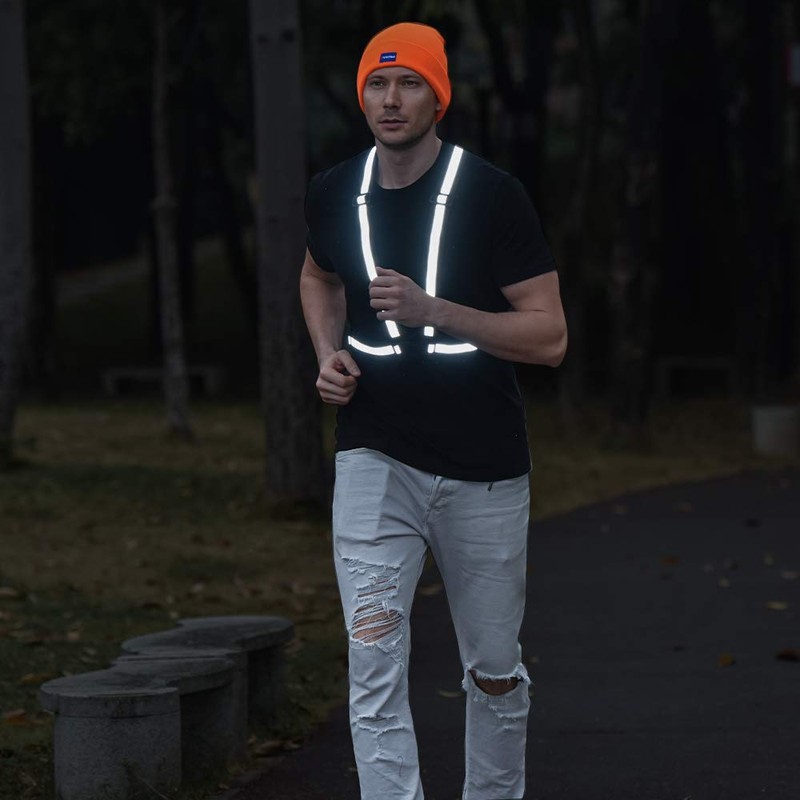 A-SAFETY 9 Colors Safety Vest Orange Reflective Vest Fluorescent Belt