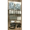 TODCO 46 Piece Todco Door Repair Kit w/ 1" Hinges,