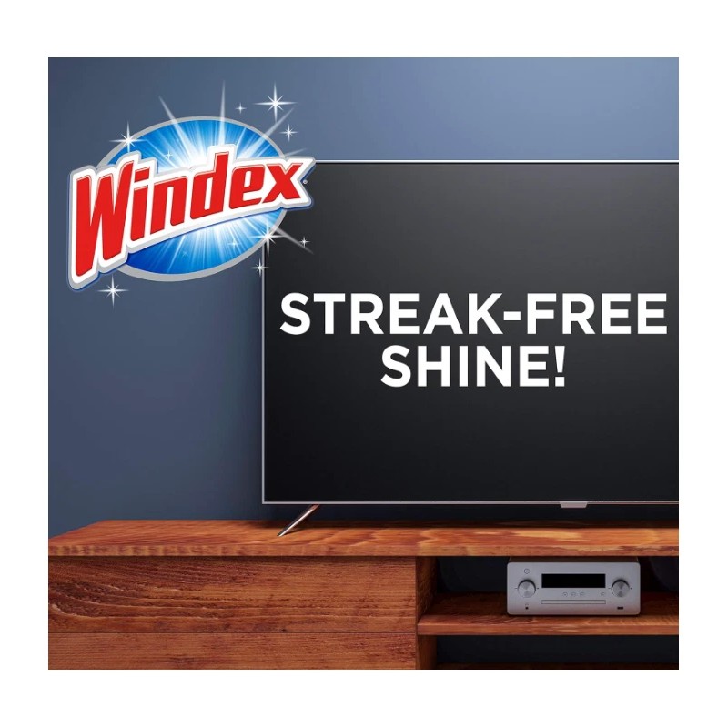 Windex Electronics Wipes Pre-Moistened Clean and Provide a Streak-Free Shine,