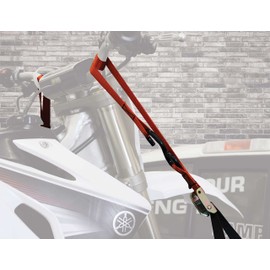 Extreme Max 5900.1139 Soft Loop Tie-Down Straps for ATV / Tractor / Dirt Bike, 1.25" / 1300 lb. / Pack of 2