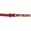 VALENTINO Emma Winter Belt W120 Rosso / Oro - Can