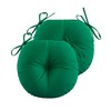 ZEOLABS Bistro Chair Cushions,15 inch Waterproof Tufted Outdoor Round Chair