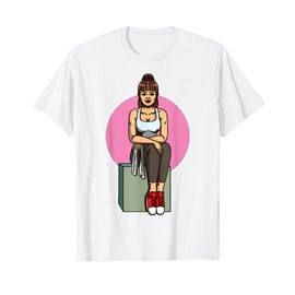 Cartoon Girl Illustration Trendy Character Design T-Shirt