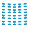 FFILL Guatemala Banner Flag String, Guatemalan Mini Flag Small Banner,