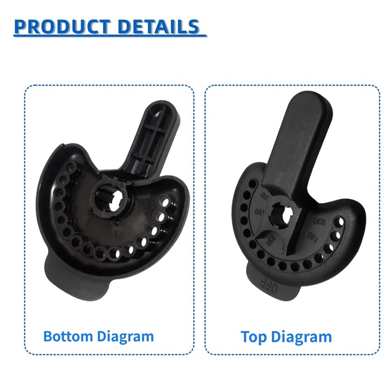 2Pack 270028 Valve Handle Replacement for Pentair 2 Way and