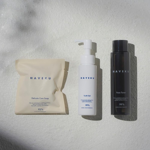 HAVEKU 3-piece Set, Delicate Care Soap, 1.8 oz (50 g),