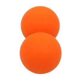 Cisixin Massage Ball,Peanut Lacrosse Ball for Trigger Point Massage - Double Massage Ball for deep Tissue Muscle Massage Feet & Back Self Massager