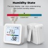 Tuya ZigBee Temperature Humidity Tester LCD Backlight Display Mobilephone APP