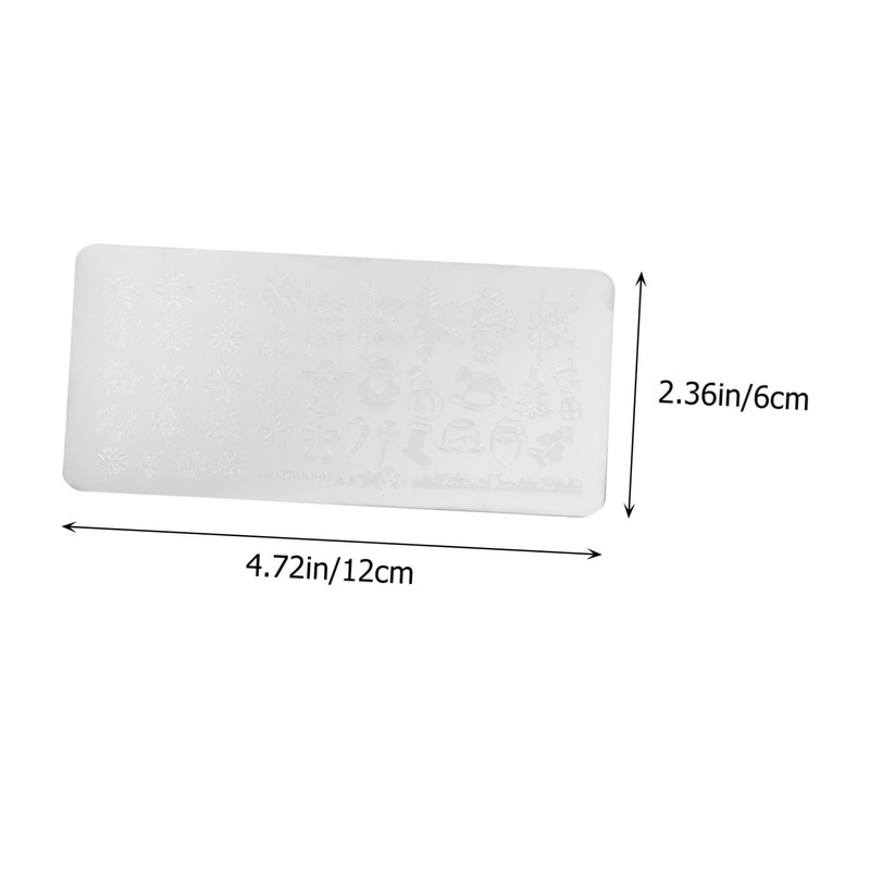 ABOOFAN 5pcs nail stamping plates nail art stamping plates cartoon