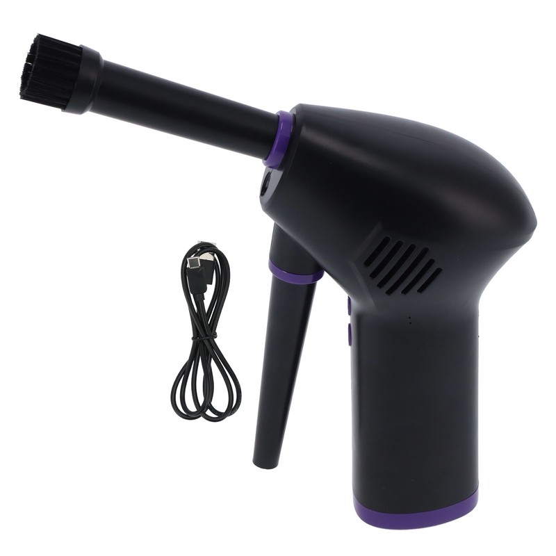 Cordless Air Duster Battery 36000 RPM USBC Fast Charging Dust