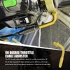 Lyxheth 90 Degree Throttle Cable Adjuster, Aluminum Alloy Motorcycle Throttle