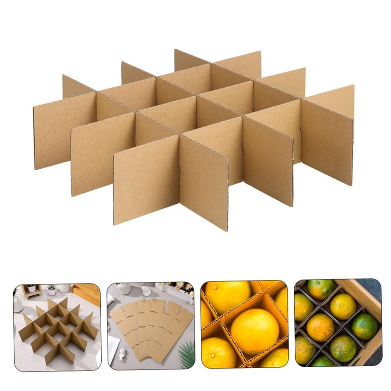 DIYEAH Pack of 18 Dividers for Shipping Boxes Packaging Plate