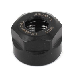 Chiloskit Collet Collet Screws Nut ER 16A CNC Chuck Repair Parts Clamping Hex Nuts (ER16A (M22x1.5))