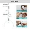 10 Set / 20 pcs Lighting Light Suspension Kit, 5ft