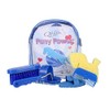 QHP Pony Power Backpack Grooming Kit One Size Cobalt Blue