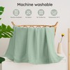 Yoofoss Muslin Swaddle Blankets, Organic Baby Blankets, 47 x 47