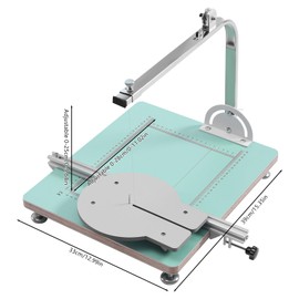 Hot Wire Foam Cutter Table,110v Tabletop Hotwire Cutter,Adjustable Support And Voltage Adjustment Knob,Hot Wire Foam Cutter, For Cutting, Forming And Sculpting Styrofoam And Other Foam Materials