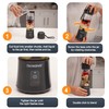 Nuwave Portable Blender with USB-C Rechargeable, 6-Blade for Crushing Ice,