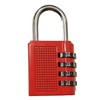 Dapetz ® 4-Digit Combination Padlock, Resettable Locker Padlock, Weatherproof Outdoor
